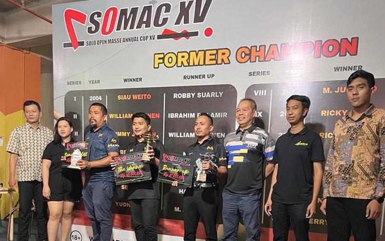 Dua Pebiliar Klub Mantra Jumpa di Final SOMAC XV, Ponco Manurung Juara