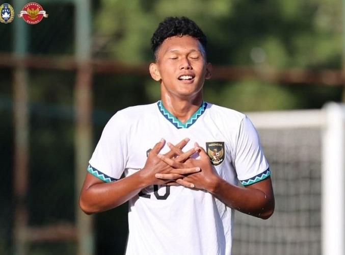 Timnas Indonesia U-20 Tekuk Cakallikli Spor, Ginanjar Wahyu Bikin Gol