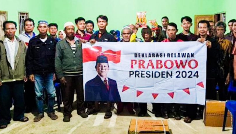 Gaungkan Dukungan, Petani Pacitan Yakin Pilih Prabowo Jadi Presiden karena Berprestasi