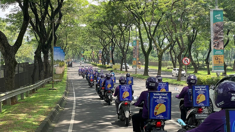 PT Fast Food Indonesia Pemegang Waralaba Taco Bell di Indonesia Buka Gerai Keenam