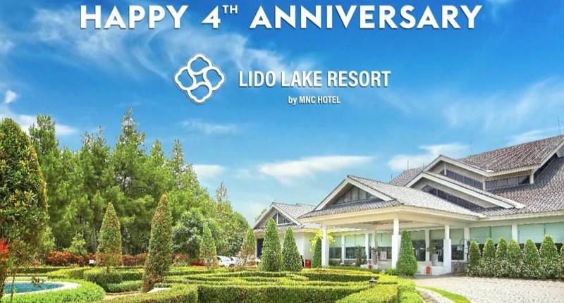 Rayakan HUT ke-4, Lido Lake Resort: Hotel Terbaik di Bogor dengan Panorama 3 Gunung