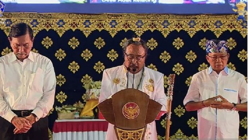 Jelang KTT G20, Ribuan Pemangku Adat di Bali Doa Bersama untuk Perdamaian Dunia