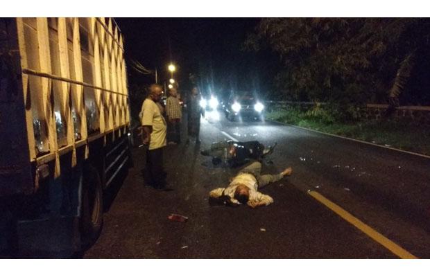 Tabrak Truk Parkir di Jalan Parangtritis, Lansia 63 Tahun Asal Imogiri Bantul Tewas 