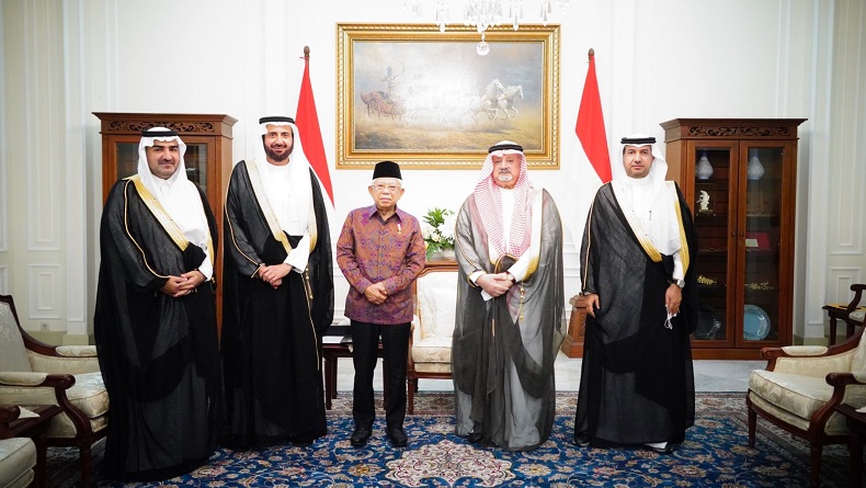 Menteri Haji Arab Saudi Bertemu Wapres Ma'ruf, Laporkan Kebijakan Baru untuk Jemaah