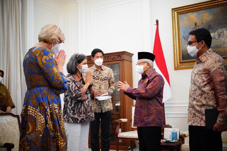 Bertemu Delegasi Bank Dunia, Wapres Ma'ruf Amin Minta Dukungan Turunkan Stunting di RI