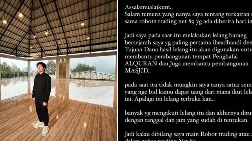 Bantah Terlibat Kasus Dugaan Penipuan Robot Trading, Begini Penjelasan Atta Halilintar
