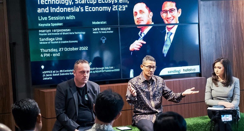 Sandiaga Uno Ungkap Ekonomi Digital Alami Pertumbuhan dan Buka Peluang Kerja