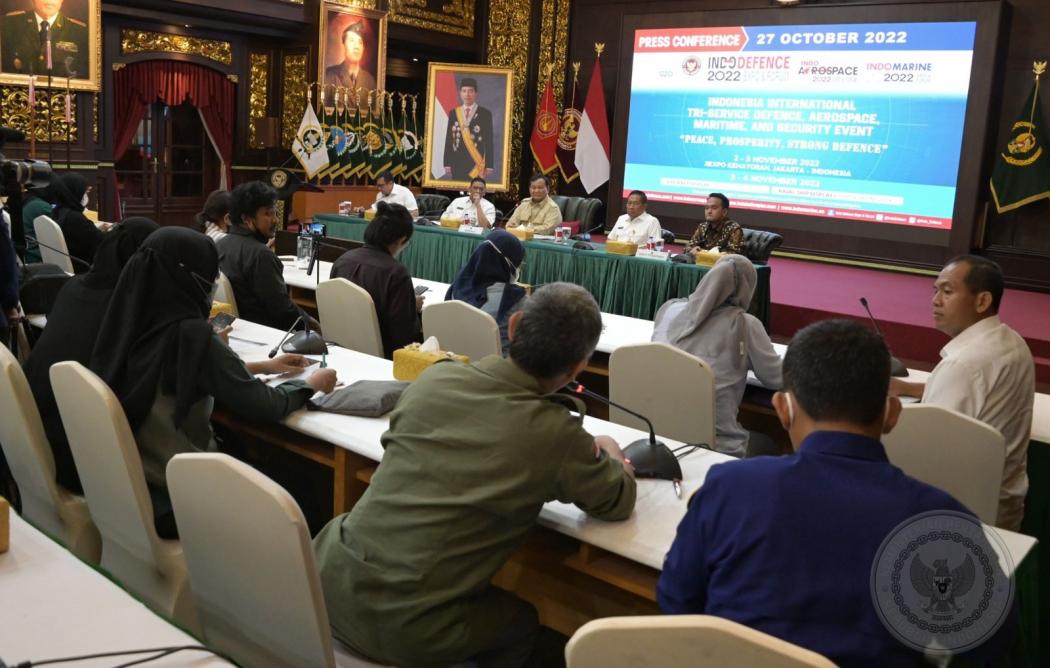 Indodefence 2022, Prabowo: Pertahanan Negara Ibarat Asuransi untuk Jamin Kemakmuran