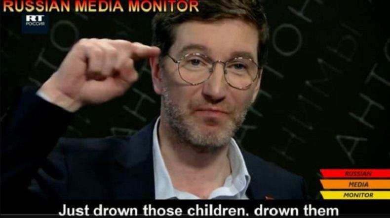 Sebut Anak Ukraina Pantas Mati Ditenggelamkan, Presenter TV Rusia Dipecat