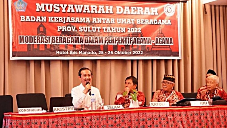 Jaga Kerukunan di Sulawesi Utara, Kemenag Optimalkan Peran BKSAUA