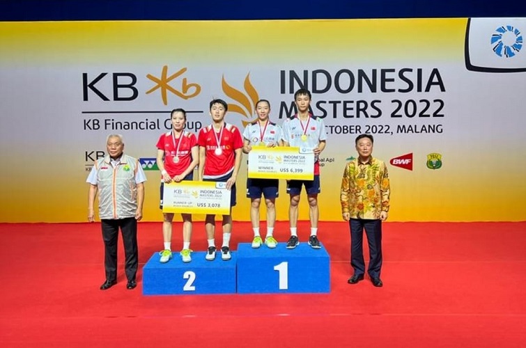 KB Bukopin Apresiasi KBFG Indonesia Masters 2022 yang Berjalan Sukses