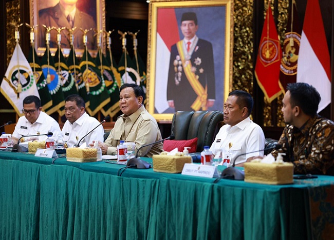 Prabowo Sebut Sistem Pertahanan Negara Ibarat Asuransi  