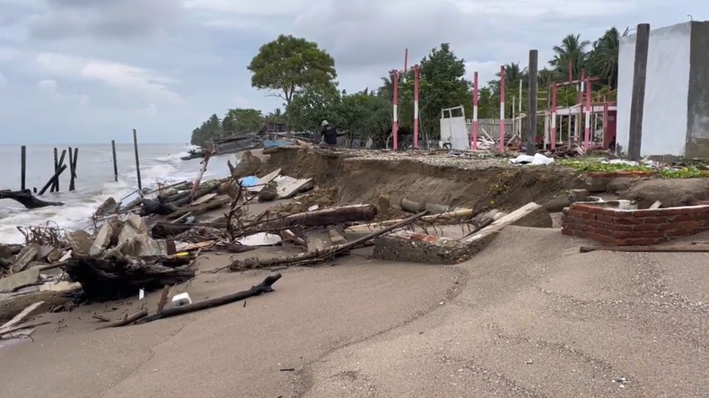 Diterjang Gelombang Besar, 26 Rumah di Aceh Utara Rusak Berat