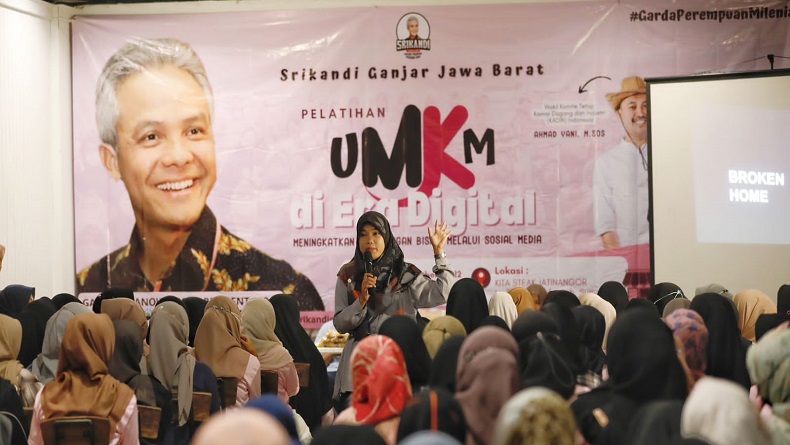 Sosok Ganjar Jadi Inspirasi Ratusan Perempuan Milenial di Jawa Barat