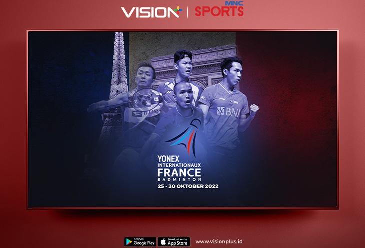 Nonton Perempat Final French Open 2022 di Vision+, Ada Jojo dan Juara All England Bagas/Fikri