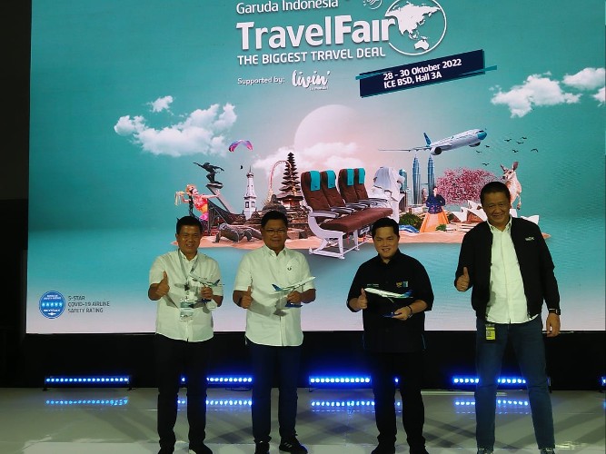 GATF 2022 Dibuka, Bos Garuda Ajak Masyarakat Berburu Tiket Murah ke Yogya hingga Haneda