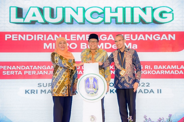 Luncurkan LKM Milik BUMDesma, Gubernur Khofifah Selamatkan Aset UPK Eks PNPM-MPd Rp1,6 Triliun