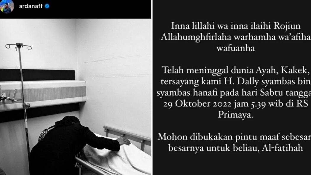 Kabar Duka Ayahanda Tantri Kotak Meninggal Dunia