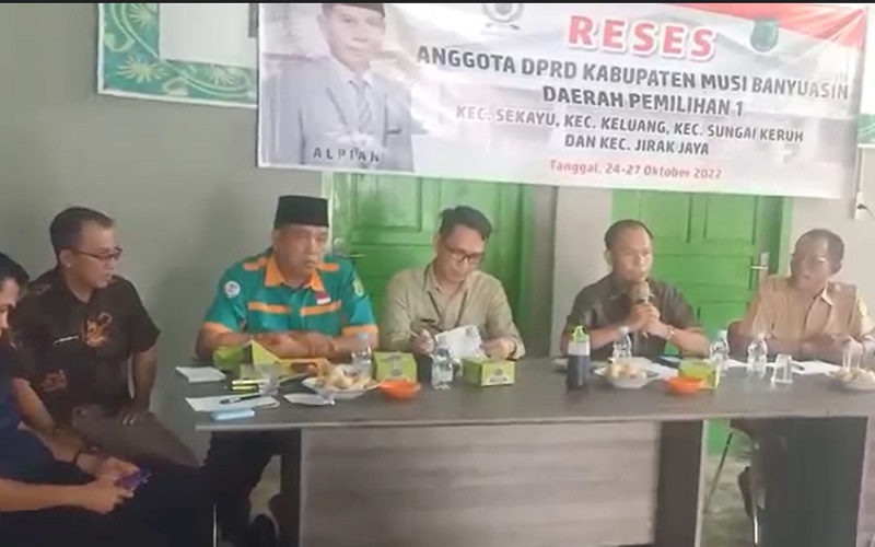 Reses Keluar Masuk Desa, Legislator Perindo Muba Tampung Aspirasi Masyarakat 