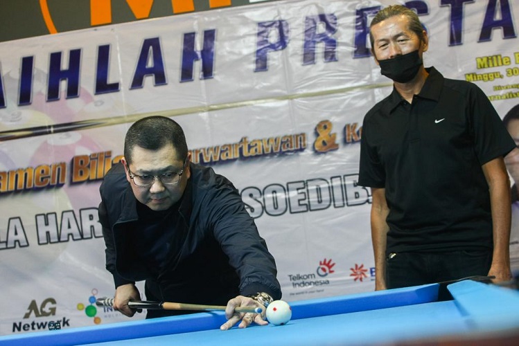 Hary Tanoesoedibjo Buka Turnamen Billiar Piala Hary Tanoesoedibjo 2022