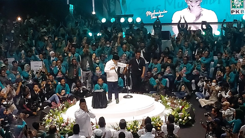 Cak Imin Sebut Prabowo Calon Presiden Indonesia di Acara PKB Road To Election