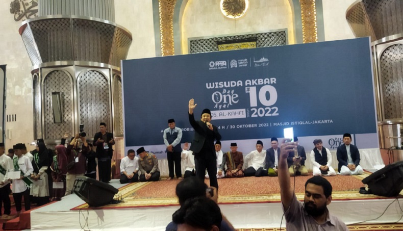 Ustaz Yusuf Mansur Ingin Wisuda Akbar Tahfidz Quran Digelar di GBK : Kita Undang Benzema dan Mo Salah 