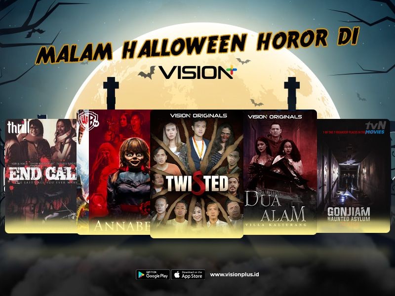 Siap Teror Malam Halloween Anda, Tonton Annabelle Comes Home hingga Twisted di Vision+