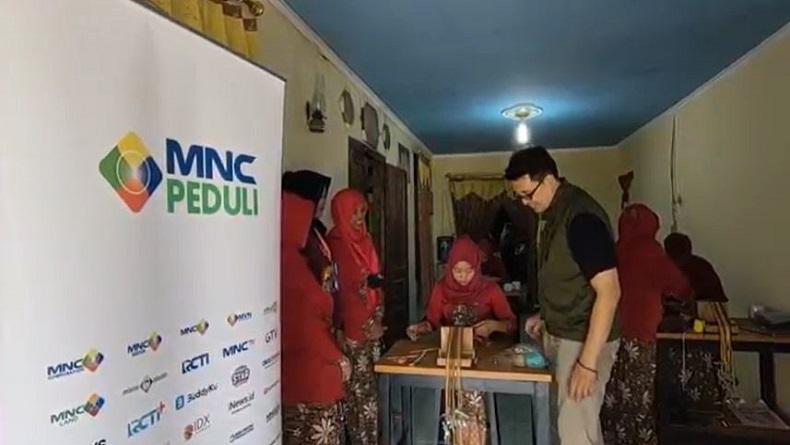 MNC Peduli Dukung Pengembangan Kerajinan Tenun Ekraf Ngudi Rahayu Boyolali