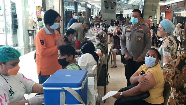 75,71 Persen Warga di Sangihe Sudah Vaksinasi Covid-19 Dosis 1