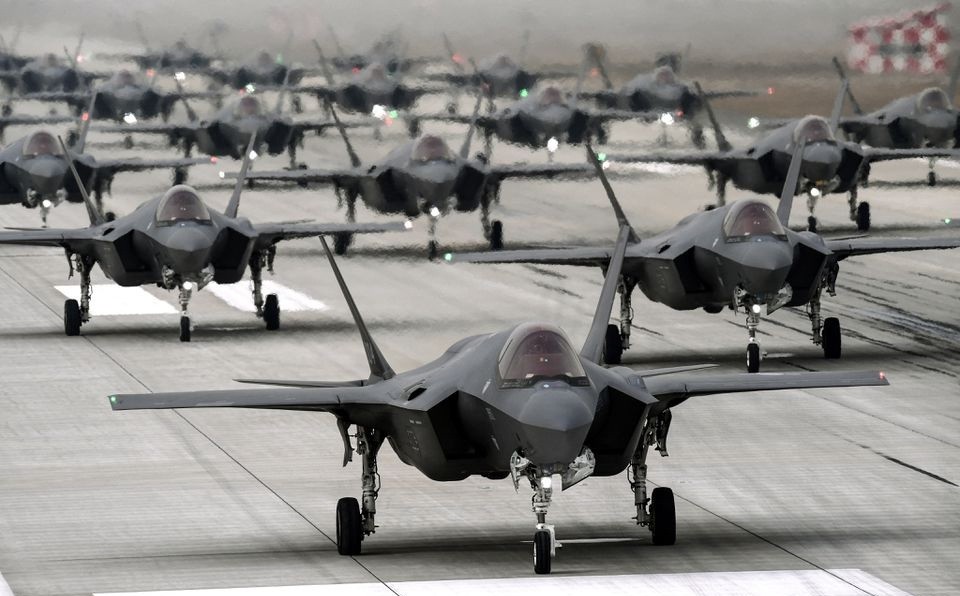 Lagi! AS dan Korsel Latihan Militer Besar-besaran, Libatkan 110 Pesawat Tempur
