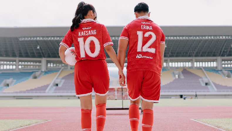 Potret Prewedding Kaesang Pangarep dan Erina Gudono, Tampil Kece Pakai Jersey Persis Solo