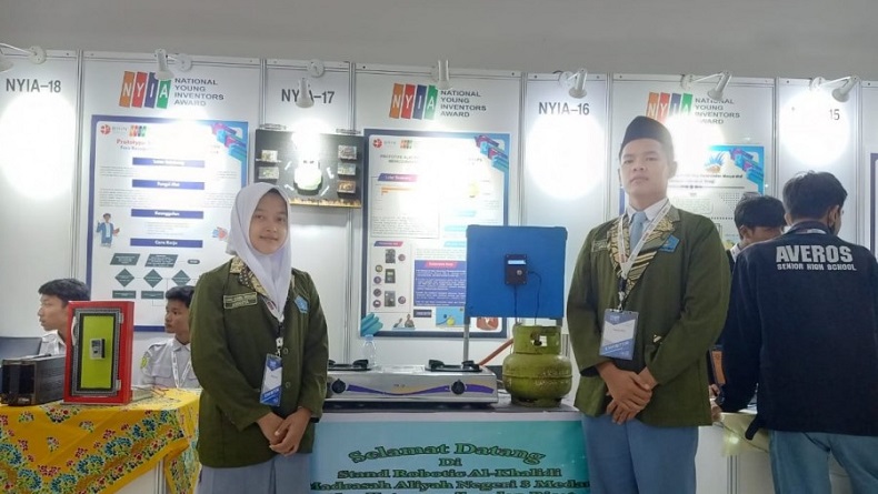 2 Siswa Madrasah Ini Ciptakan Alat Pendeteksi Kebocoran Gas, Alarm Peringatan Bisa Tahu dari HP