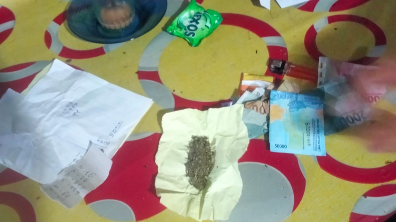 Simpan Ganja dan Jadi Agen Judi Togel, Buruh di Pariaman Diciduk Polisi