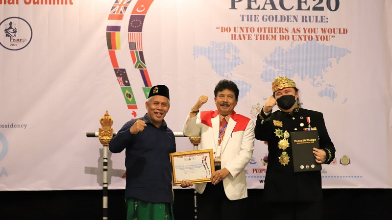 Kepala BPIP Sebarkan Perdamaian kepada Delegasi PEACE20