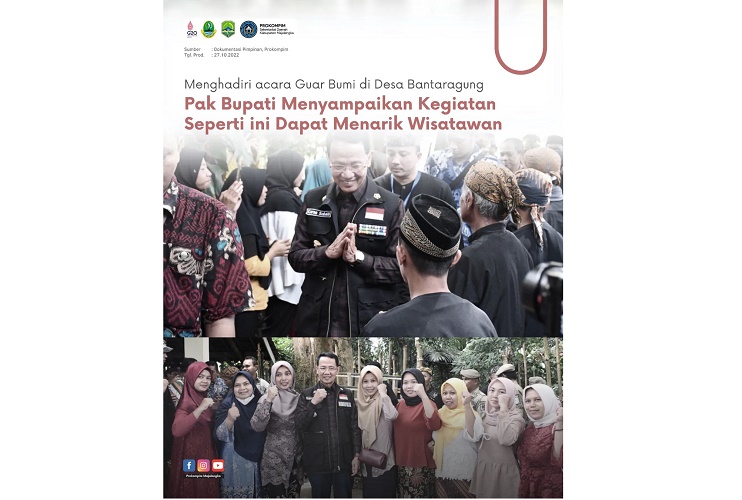 Hadiri Acara Guar Bumi, Bupati Majalengka: Ini Bisa Menarik Wisatawan