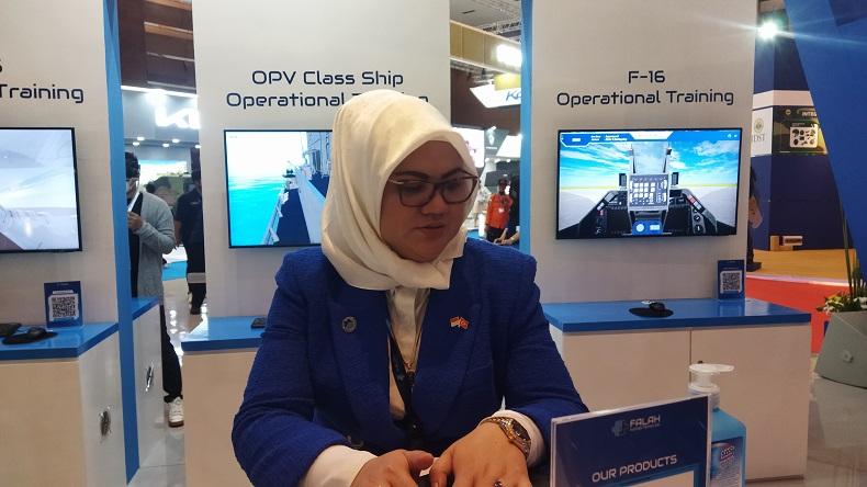 PT Falah Jadi Industri Simulator Pertahanan Dalam Negeri di Indo Defence 2022