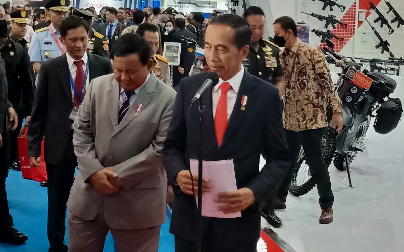 Ditanya soal Restu untuk Prabowo, Jokowi: Sejak Awal Saya Dukung