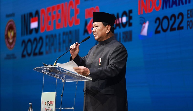 Gala Dinner Indodefence 2022, Prabowo Ajak Tukar Pikiran untuk Jaga Perdamaian Dunia
