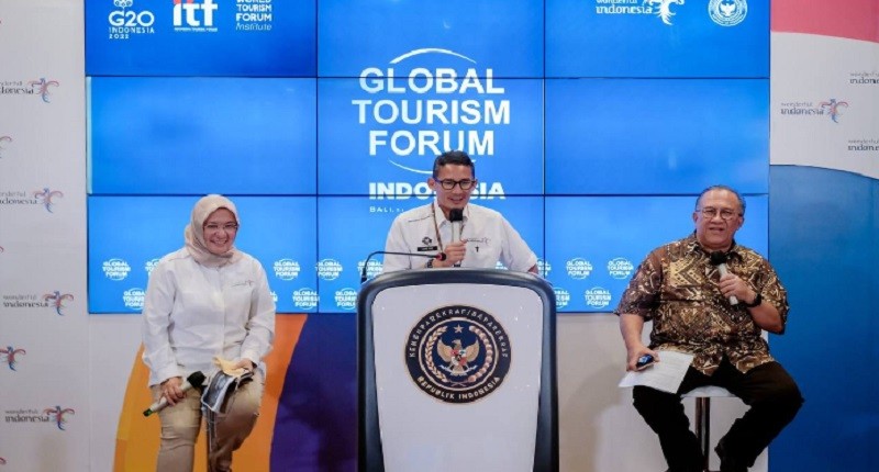 GTF Annual Meeting 2022 Digelar di Bali, Sandiaga Uno: Erdogan, Macron & Ban Ki Moon Diundang