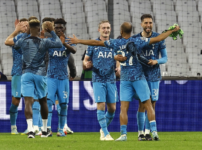 Hasil Marseille Vs Tottenham: Dramatis! Gol Menit Akhir Bikin Pasukan Conte Menang Comeback