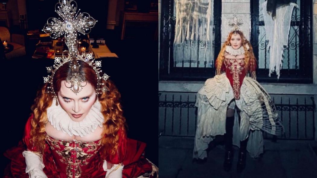 Keren! Karya Desainer Indonesia Ini Dipakai Madonna di Pesta Halloween