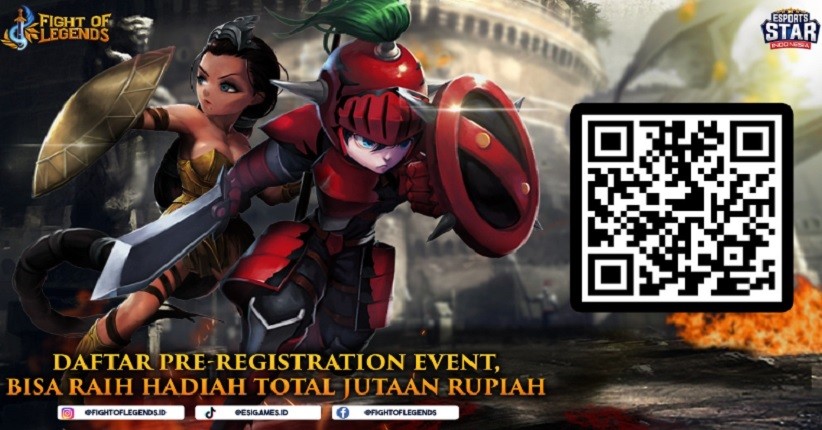 Daftar Pre-Registration Fight of Legends Bisa Raih Hadiah Total Jutaan Rupiah