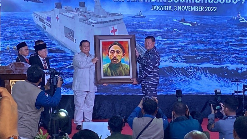 Prabowo Kukuhkan dr Wahidin Sudirohusodo Jadi Nama Kapal Perang RI