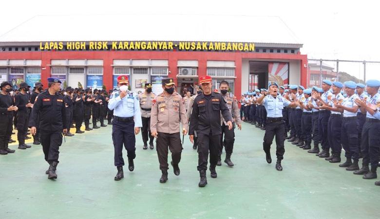 Kapolda Jateng Blusukan ke Lapas Super Maksimum Security Nusakambangan, Ada Apa?