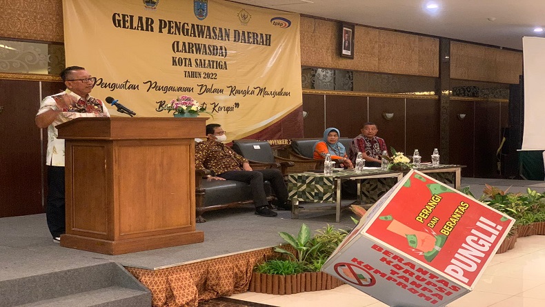 Penjabat Wali Kota Salatiga Minta Inspektorat Gencar Sosialisasi Antikorupsi di Sekolah
