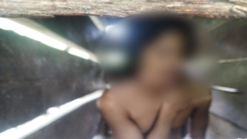 Miris, gegara Sering Ngamuk, Pemuda ODGJ di Garut Dipasung
