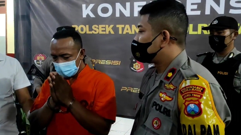 Masih Cinta, Pria di Surabaya Ngaku Menyesal Tusuk Istri 8 Kali hingga Kritis 