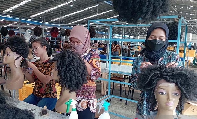 Rambut Palsu Buatan Purbalingga Mendunia, Diekspor ke Amerika