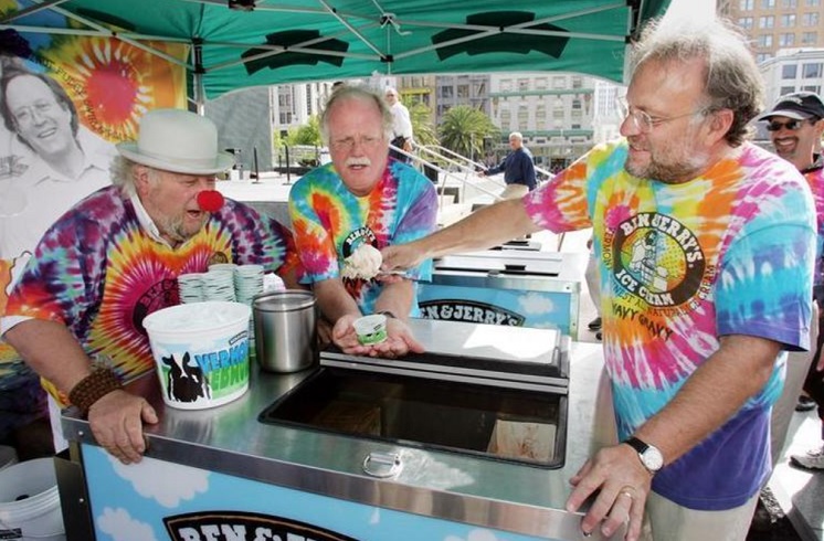 Kisah Sukses Ben dan Jerry, Jadi Miliarder Berkat Bisnis Es Krim