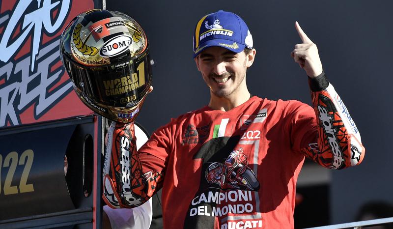5 Fakta Pecco Bagnaia Juara Dunia MotoGP 2022, Nomor 4 Ikuti Jejak Valentino Rossi